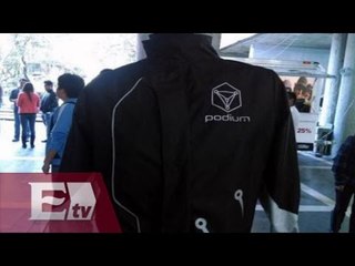 PODIUM, chamarra inteligente / Excélsior en la media Alejandro Ocaña