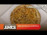 Pizza de pollo a la buffalo / Cómo preparar pizza de pollo