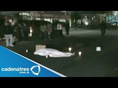 Microbús atropella a mujer y lamentablemente pierde la vida