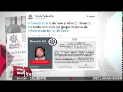 Capturan en la Condesa a un líder de Los Caballeros Templarios / Todo México con Héctor Figueroa