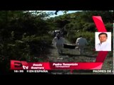 Peritos de la PGR realizan un recorrido por el basurero de Cocula  / Nacional