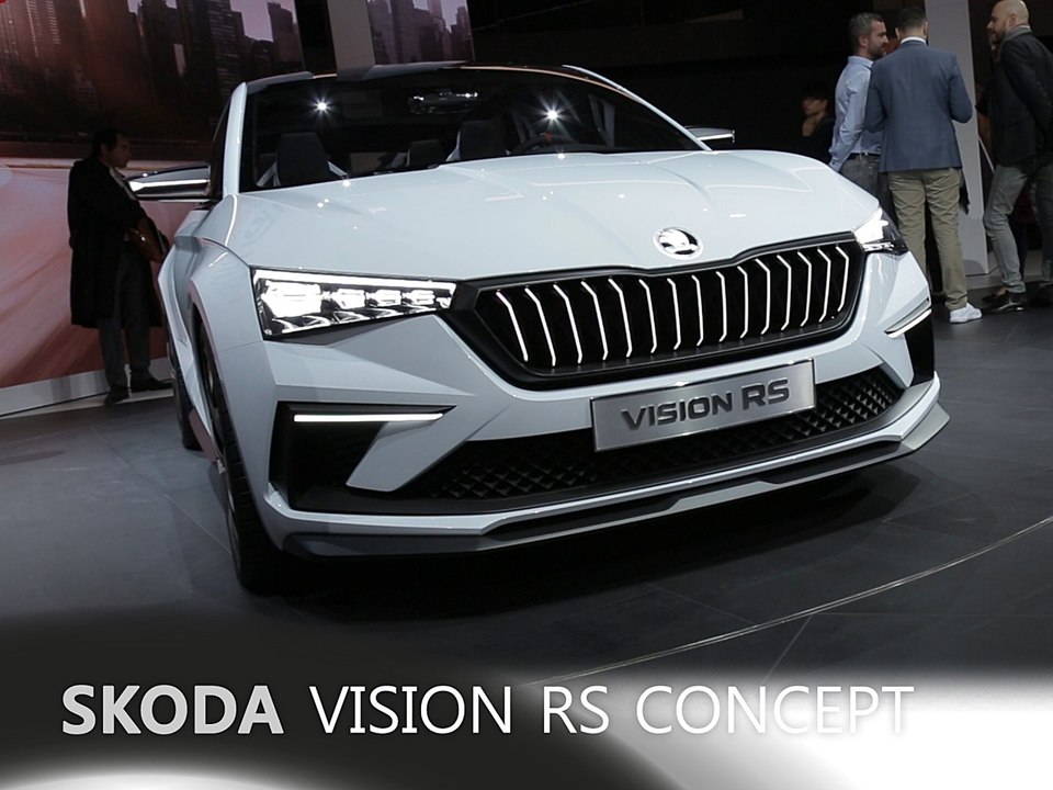 Skoda Vision RS Concept en direct du Mondial de Paris 2018