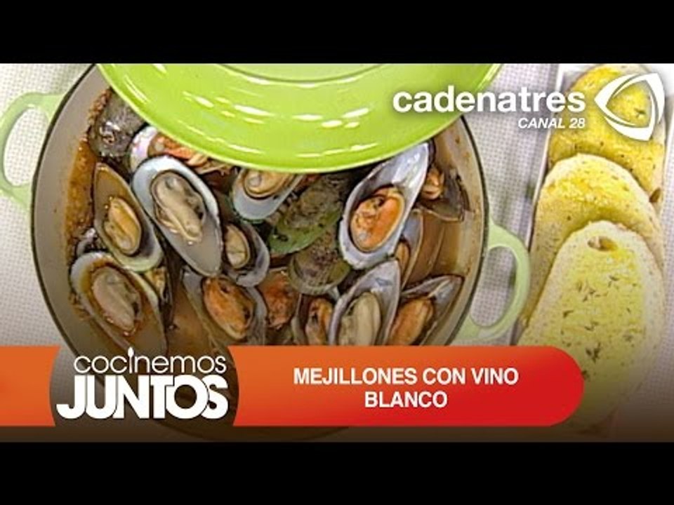Mejillones con vino blanco / Receta mejillones...