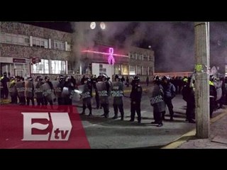 Incendian oficinas de Otzolotepec / Excélsior en la media Alejandro Ocaña