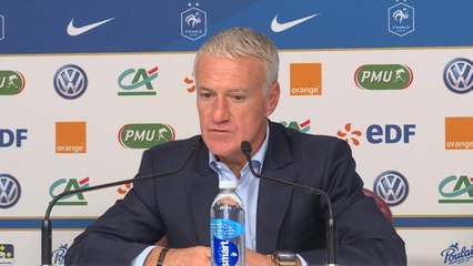 Bleus - Deschamps : "Dembélé doit gagner en régularité"