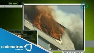 Incendio en Tlatelolco provoca movilización