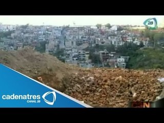 PGJDF detiene a 7 personas por tirar cascajo en Álvaro Obregón