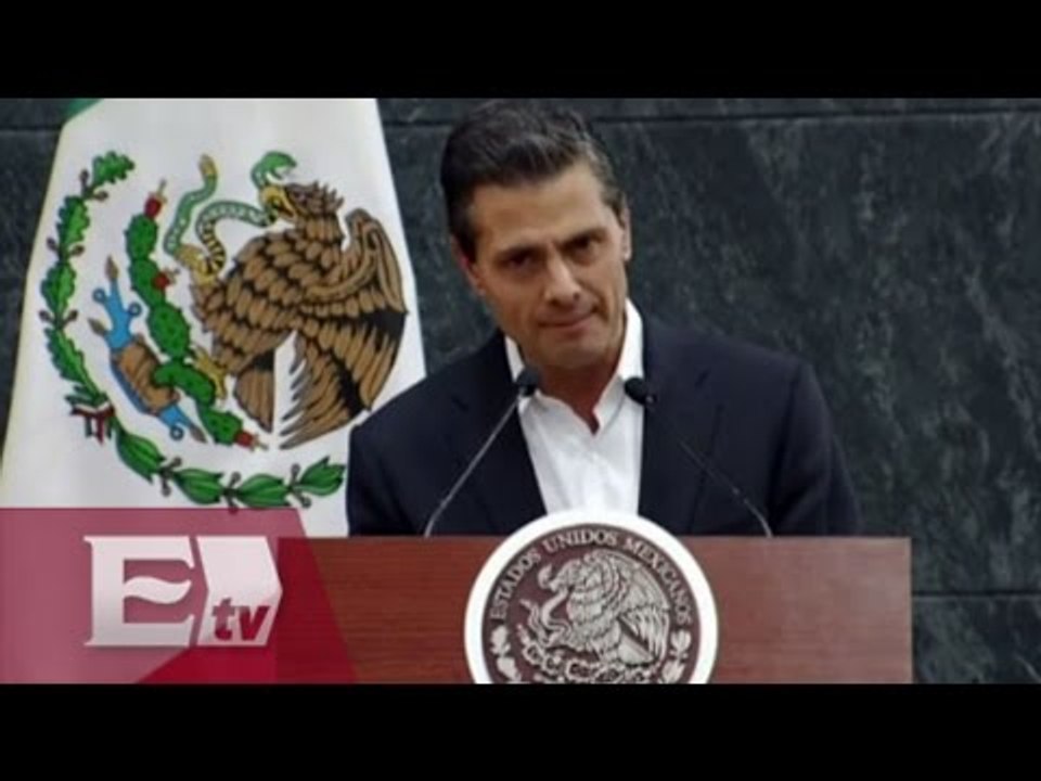 Aplicar la ley tope donde tope, garantiza Peña a padres de normalistas / Excélsior Informa