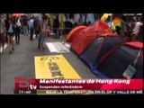 Manifestantes Pro-democracia en Hong Kong muestran división e inseguridad / Excélsior en la Media