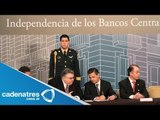 Peña Nieto alaba a Banco de México por garantizar baja inflación en 20 años