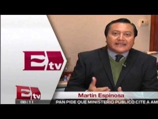 Martín Espinosa habla de la Política (Opinión) / Vianey Esquinca