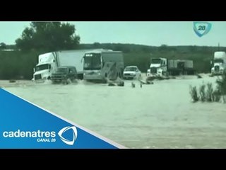 Transportistas se inconforman por infraestructura en la autopista Monterrey-Laredo