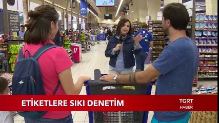 Etiketlere Sıkı Denetim
