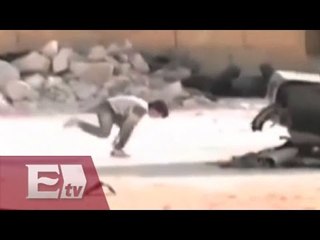 VIDEO: Niño sirio salva a una niña de morir a manos de francotiradores