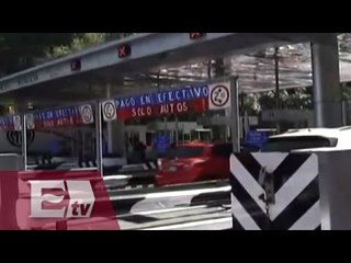 Encapuchados toman la caseta México-Toluca y permiten el libre paso/ Comunidad