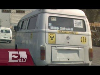 Pésimo servicio de transporte público en Nezahualcóyotl / Excélsior informa