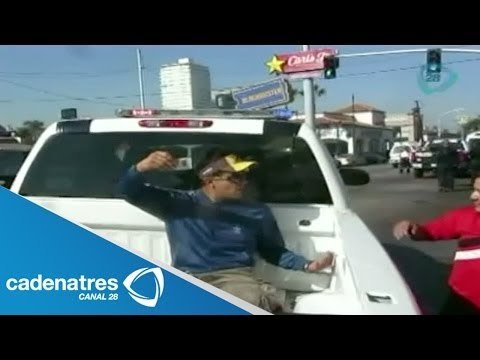 Reportero de Grupo Imagen es detenido tras cumplir con su deber (VIDEO)