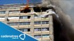 Imágenes exclusivas del incendio del edificio de Coahuila, Tlatelolco (VIDEO)