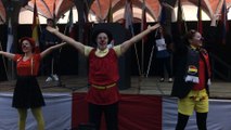Les Zeuroclowns ont proposé leur version originale de l'hymne national belge