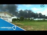Sigue sin control incendio en pozo Terra 123 de Tabasco; pierde Pemex 110 mil dólares diarios