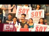 Masiva manifestación en el DF en apoyo a normalistas de Ayotzinapa/ Comunidad
