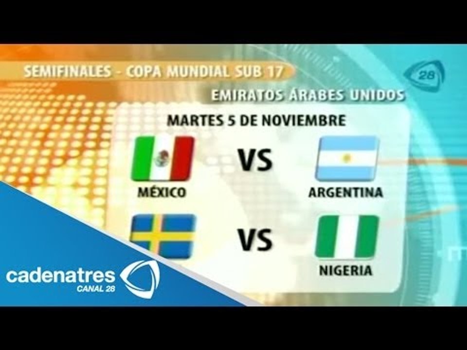 Selección Sub- 17 se enfrenta mañana a Selección Argentina en Semifinales
