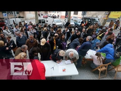 Casi dos millones de catalanes participan en consulta independentista / Global