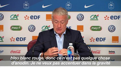 Deschamps: pour Rabiot il est "encore beaucoup trop tôt"