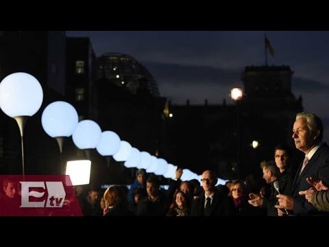 Conmemoran 25 años de la Caída del Muro de Berlín con Muro de Luz / Excélsior en la Media