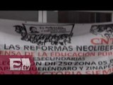 Maestros de la CNTE toman instituciones bancarias en Michoacán / Excélsior Informa