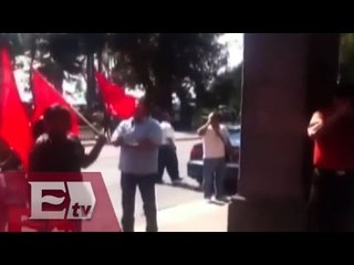 Identifican a agresores de Alejandro Encinas / Vianey Esquinca