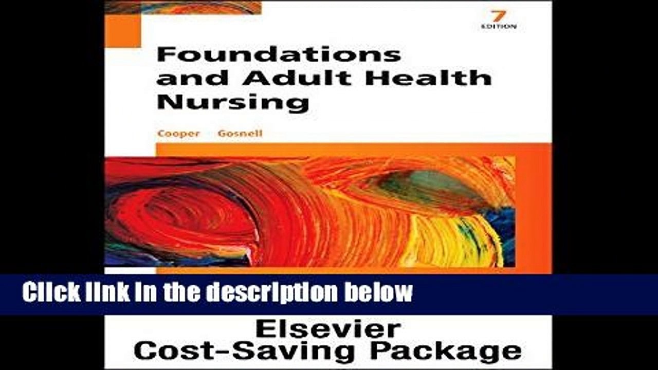 [P.D.F] Foundations and Adult Health Nursing - Elsevier Adaptive Quizzing Access Code + Elsevier