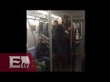 Joven responde a provocaciones de mujer dentro de metro de NY / Titulares de la tarde