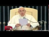 El Papa se une al dolor de México por desaparición de normalistas  / Excélsior Informa