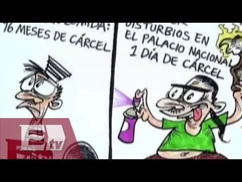 Cartún Pérez: Actos vandálicos en Palacio Nacional (Opinión) / Pascal Beltrán