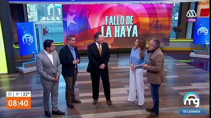 Canciller chileno y las consecuencias del triunfo de Chile en La Haya - Mucho Gusto 2018