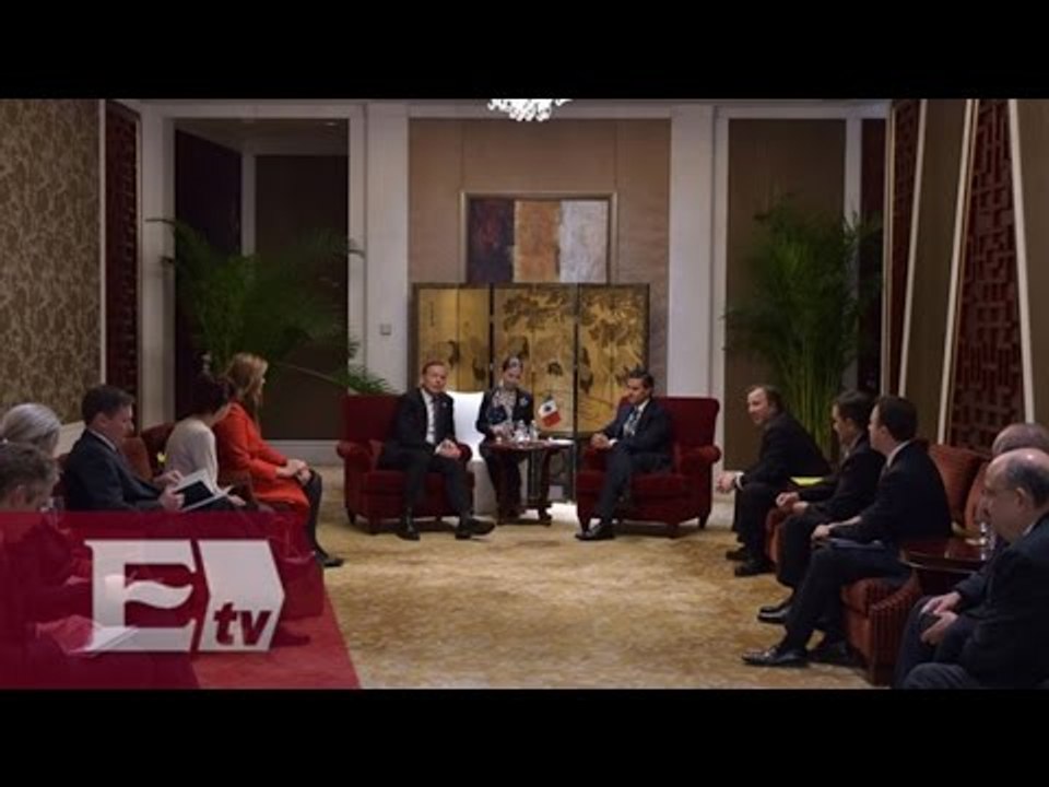 México y China acuerdan grupo de alta inversión / Nacional