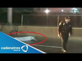 Atropellan a un hombre que caminaba por carril de alta velocidad