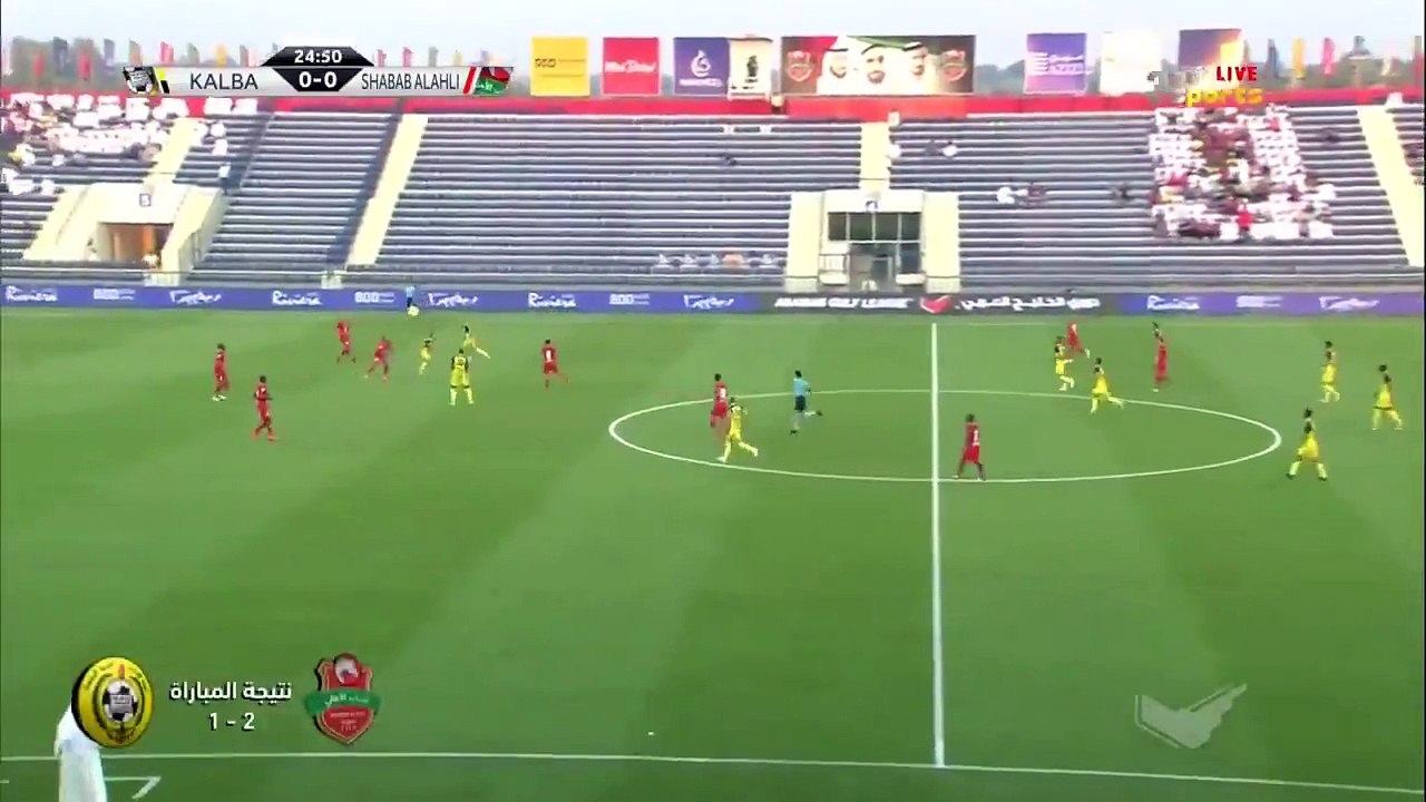 اهداف مباراه الاهلي 2-1 اتحاد كلباء  4-10-2018 دوري الخليج العربي