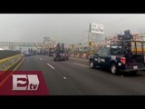 Manifestantes bloquean por más de 10 horas la autopista México-Cuernavaca / Excélsior Informa