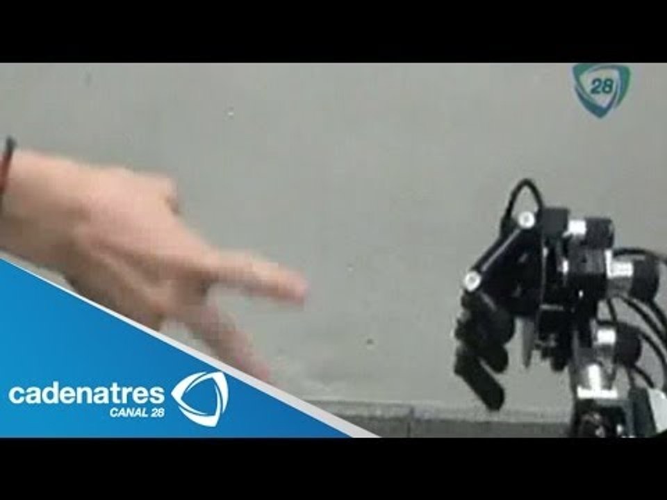 Robot gana juego de piedra, papel o tijeras en cuestión de segundos