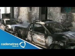 Incendian alcaldía y comandancia de Guadalupe Victoria, Puebla, por asesinato de comerciante