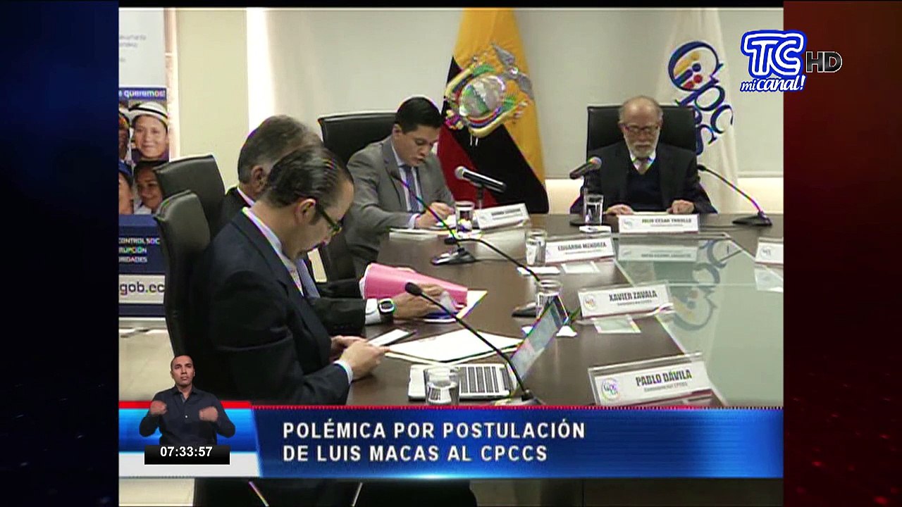 Polémica por postulación de Luis Macas al CPCCS