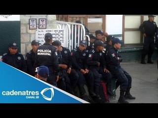 Amagan a policías  y roban sus armas en Matamoros