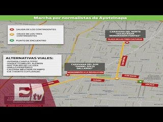 ¿Qué medidas tomar ante la Marcha por Ayotzinapa del 20 de noviembre en la Ciudad de México?