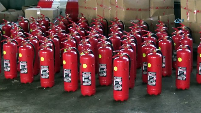 Köylere yangın söndürme tüpü dağıtılacak