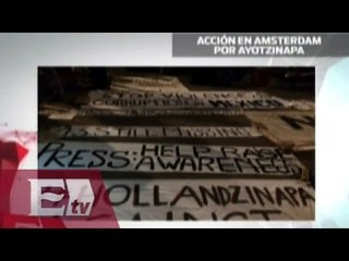 Acción Global por Ayotzinapa en Amsterdam / Vianey Esquinca