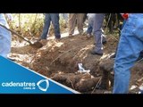 Rescatan 30 cuerpos de las fosas clandestinas de Jalisco