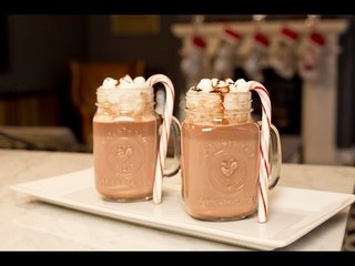 Bebida navideña de chocolate / Cómo hacer una bebida para navidad