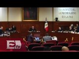Senado suspende sesión por marchas / Vianey Esquinca